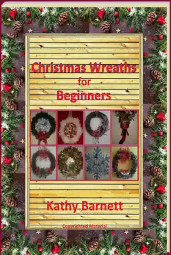 christmas wreaths for beginners book cover image