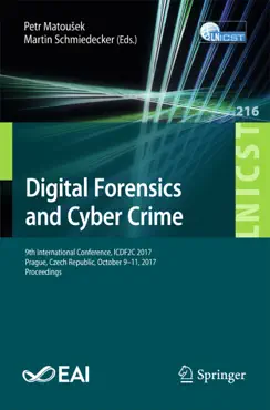 digital forensics and cyber crime book cover image