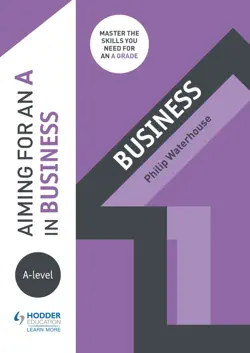 aiming for an a in a-level business imagen de la portada del libro