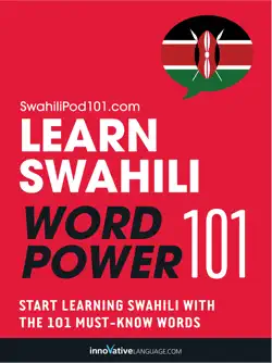 learn swahili - word power 101 book cover image