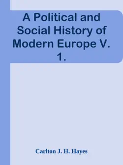 a political and social history of modern europe v.1. book cover image