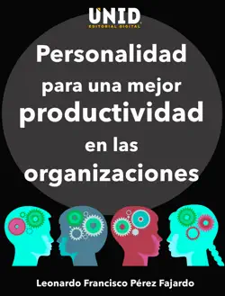 personalidad para una mejor productividad en las organizaciones book cover image