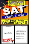 SAT Test Prep College Prep Vocabulary 3 Review--Exambusters Flash Cards--Workbook 3 of 9 synopsis, comments