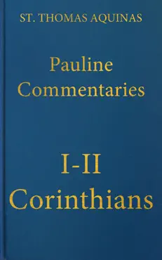 commentary on the letters of saint paul to the corinthians book cover image