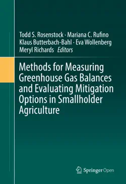 methods for measuring greenhouse gas balances and evaluating mitigation options in smallholder agriculture book cover image