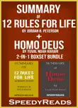 Summary of 12 Rules for Life: An Antidote to Chaos by Jordan B. Peterson + Summary of Homo Deus by Yuval Noah Harari 2-in-1 Boxset Bundle sinopsis y comentarios