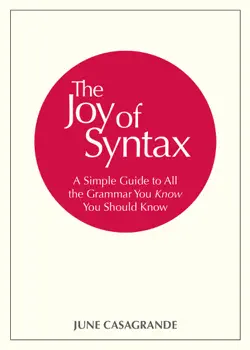 the joy of syntax book cover image