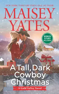 a tall, dark cowboy christmas book cover image