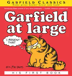 garfield at large book cover image