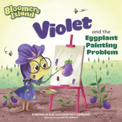 violet and the eggplant painting problem book cover image
