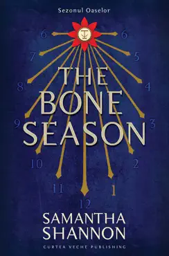 the bone season. sezonul oaselor book cover image