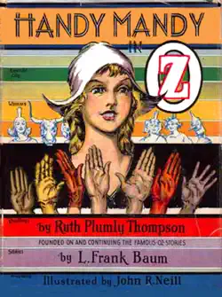 the illustrated handy mandy in oz book cover image