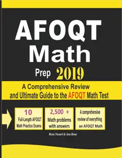 afoqt math prep 2019: a comprehensive review and ultimate guide to the afoqt math test book cover image