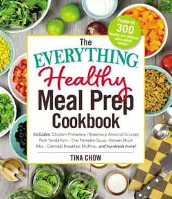 the everything healthy meal prep cookbook book cover image