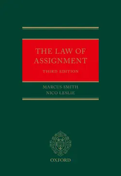 the law of assignment book cover image