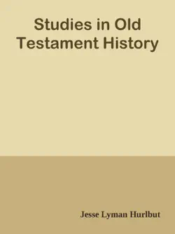 studies in old testament history book cover image