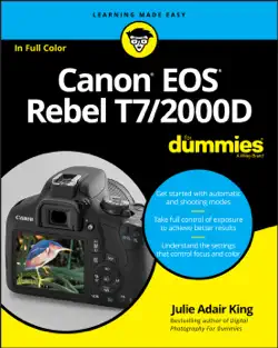 canon eos rebel t7/2000d for dummies book cover image