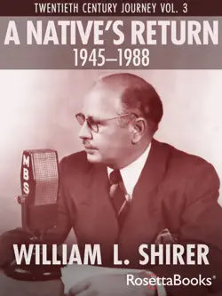 a native's return, 1945–1988 book cover image