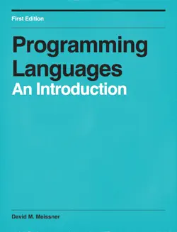programming languages book cover image