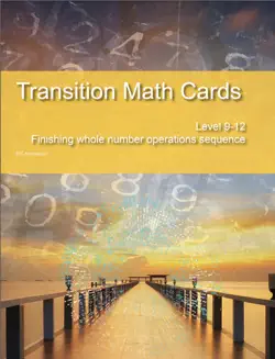transition math cards book cover image