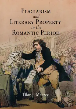 plagiarism and literary property in the romantic period book cover image