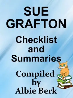 sue grafton- summaries & checklist book cover image