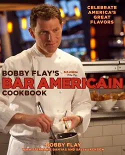 bobby flay's bar americain cookbook book cover image