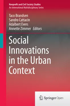 social innovations in the urban context book cover image