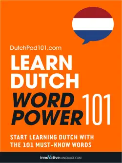 learn dutch - word power 101 book cover image
