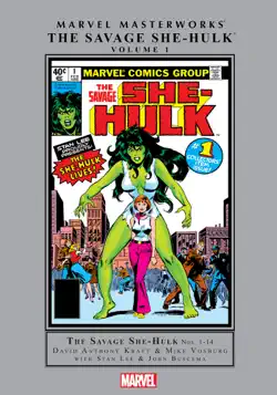 savage she-hulk masterworks vol. 1 book cover image