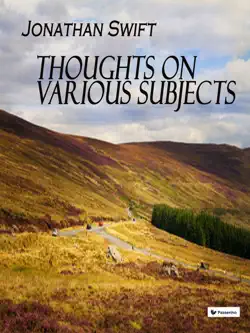 thoughts on various subjects book cover image