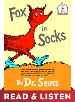 fox in socks: read & listen edition book cover image