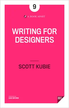 writing for designers book cover image