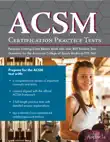 ACSM Certification Practice Tests synopsis, comments