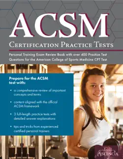 acsm certification practice tests book cover image