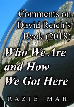 comments on david reich's book (2018) who we are and how we got here imagen de la portada del libro