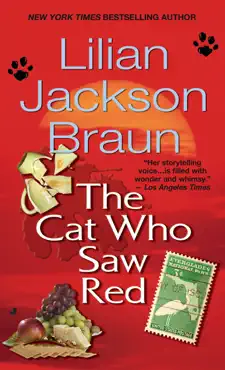 the cat who saw red book cover image