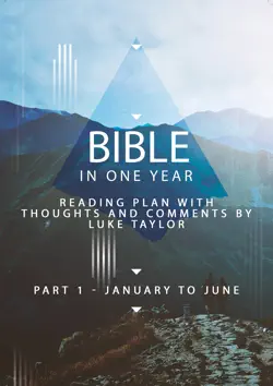 bible in a year - part 1 - january to june book cover image