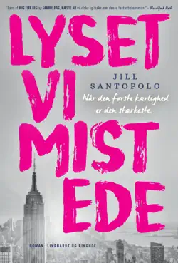 lyset vi mistede book cover image