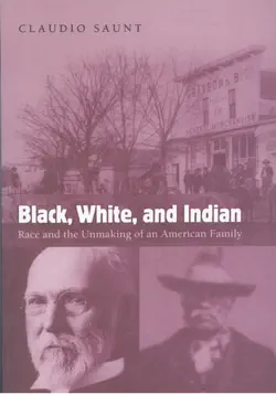 black, white, and indian book cover image