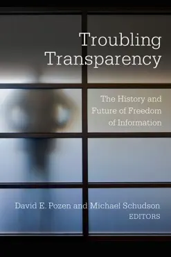 troubling transparency book cover image