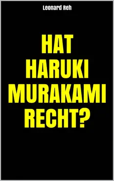 hat haruki murakami recht? imagen de la portada del libro