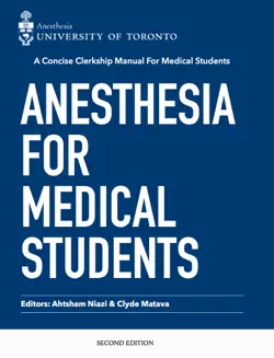anesthesia for medical students - a concise guide and manual book cover image