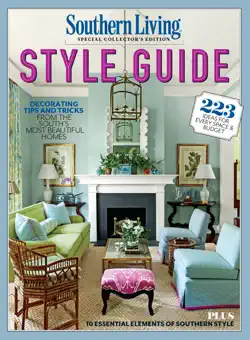 southern living style guide book cover image