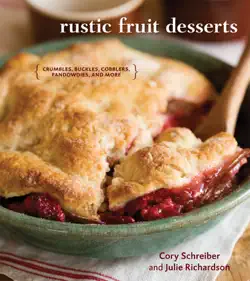rustic fruit desserts book cover image