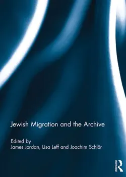 jewish migration and the archive book cover image