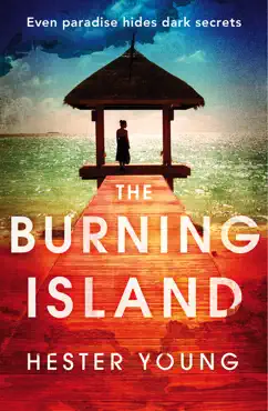 the burning island imagen de la portada del libro