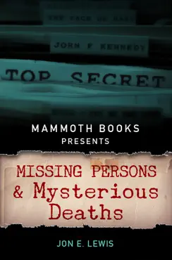 mammoth books presents missing persons and mysterious deaths book cover image