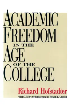 academic freedom in the age of the college book cover image