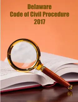 delaware. code ov civil procedure. 2017 book cover image